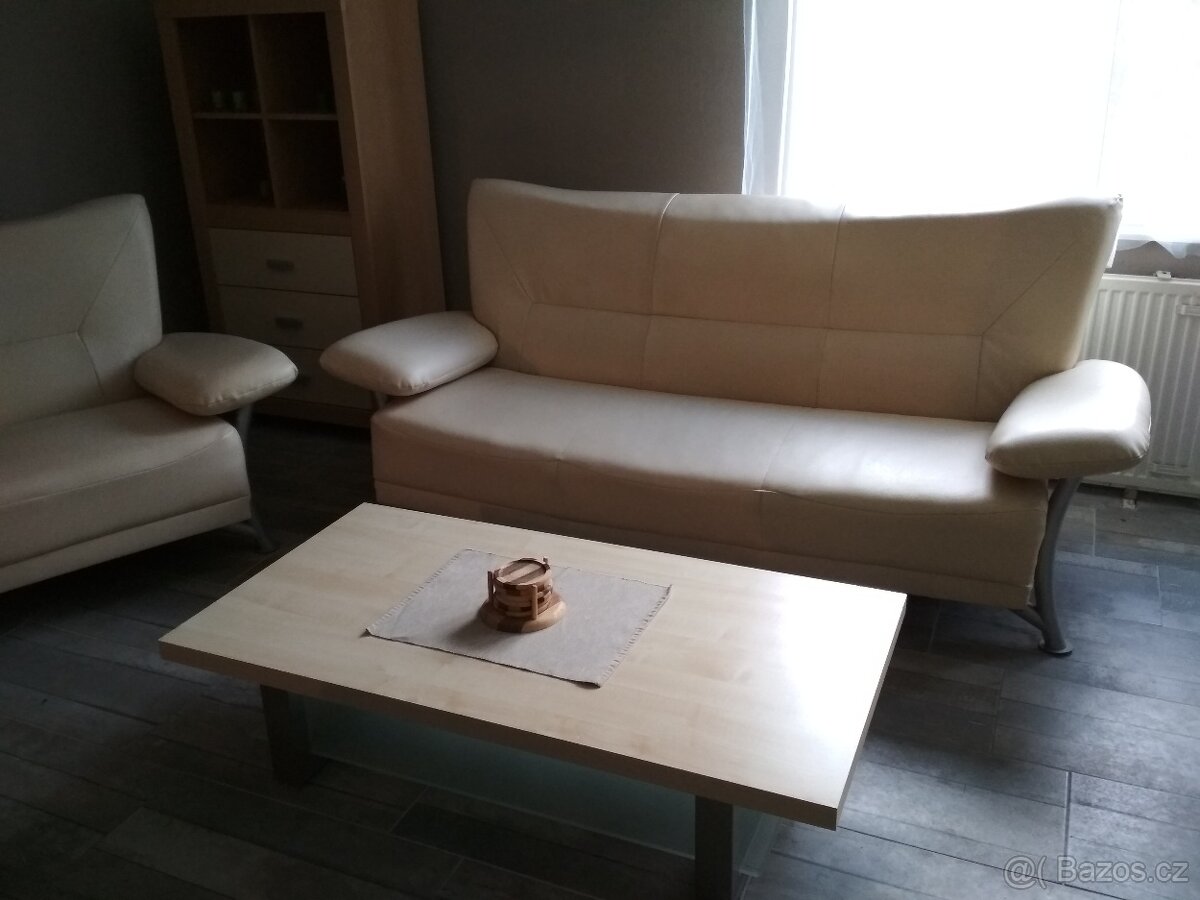 Luxusní kožená sedací souprava 3+2+1 - 6