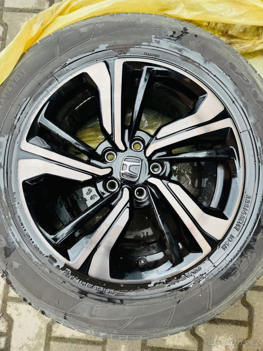 Alu disky Honda + pneu - 6