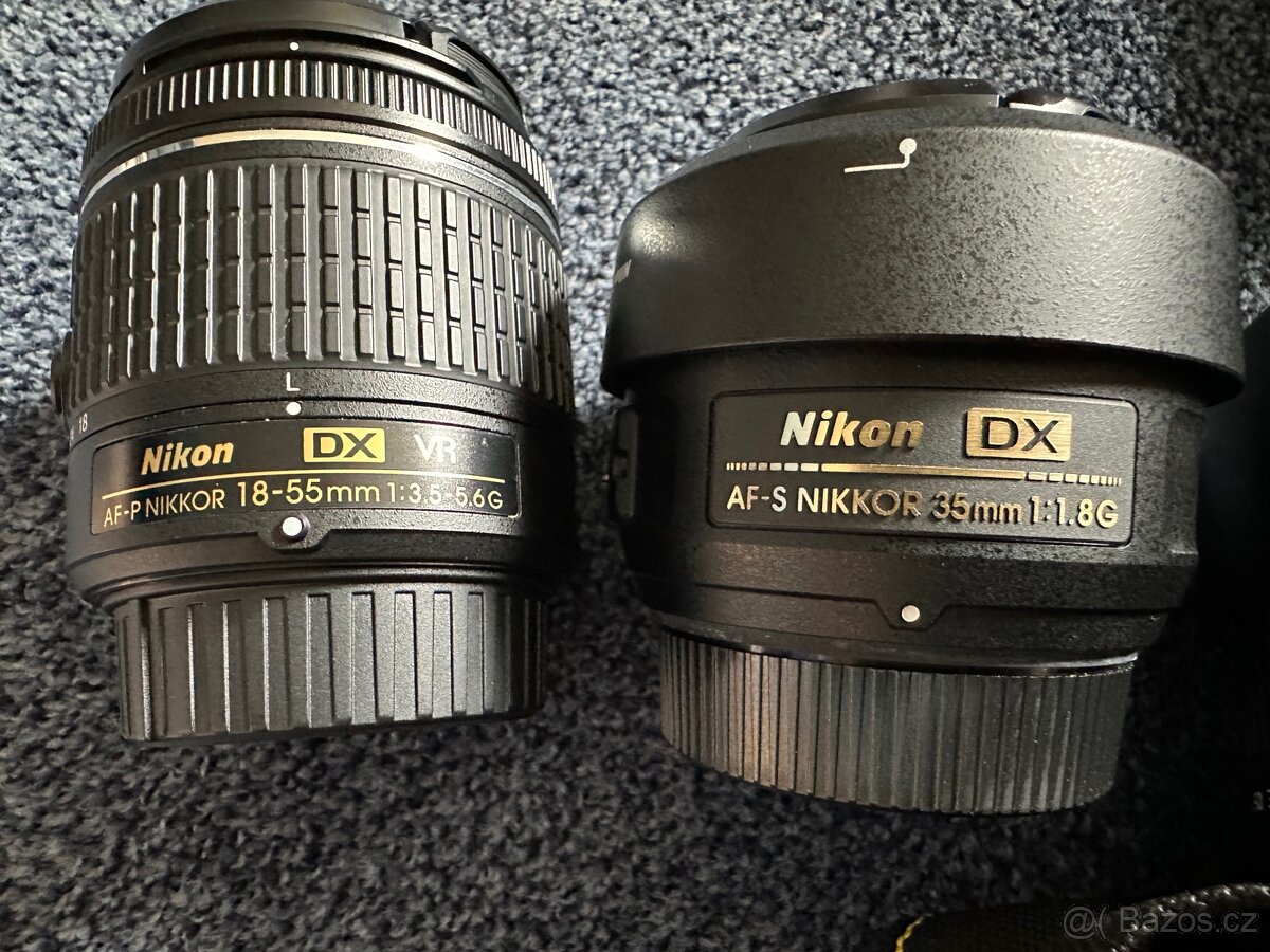 Fotoaparát Nikon D3300 + 3x objektiv + batoh - 6