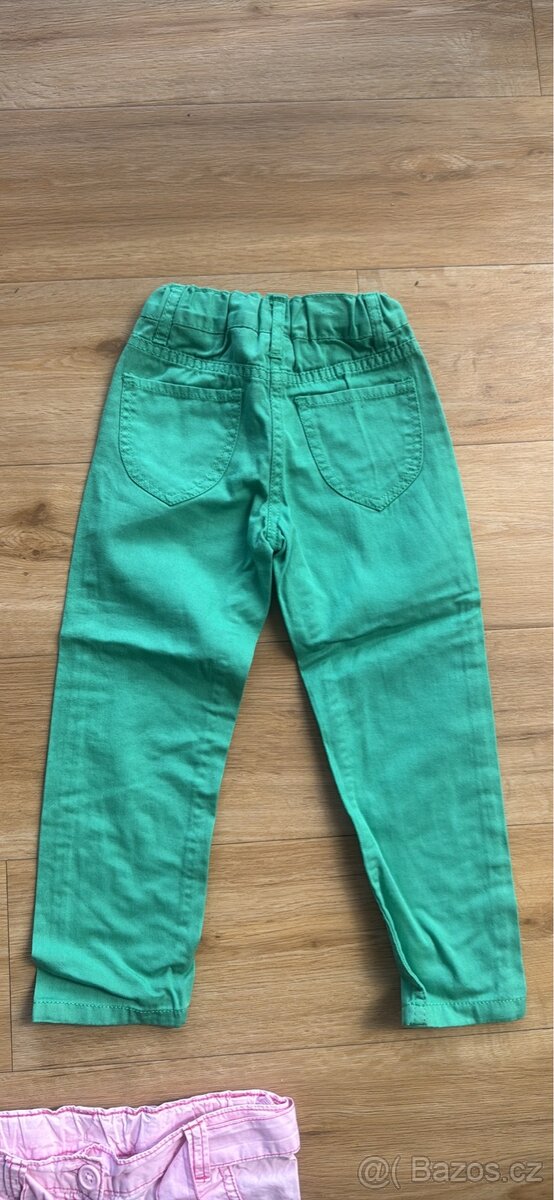 3 x kalhoty, vel. 98/104 - 6