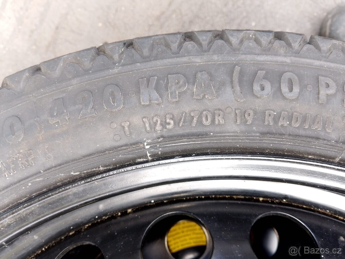 Dojezdové kolo 5×112 - 6