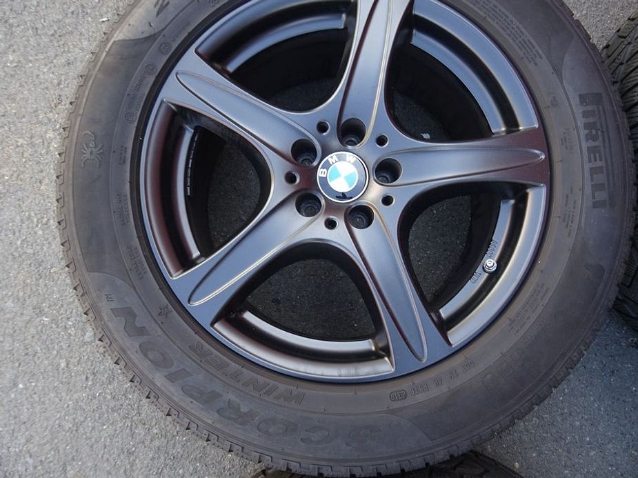 Alu disky BMW X5, X6, 18", 5x112 , ET 45, zimní sada - 6