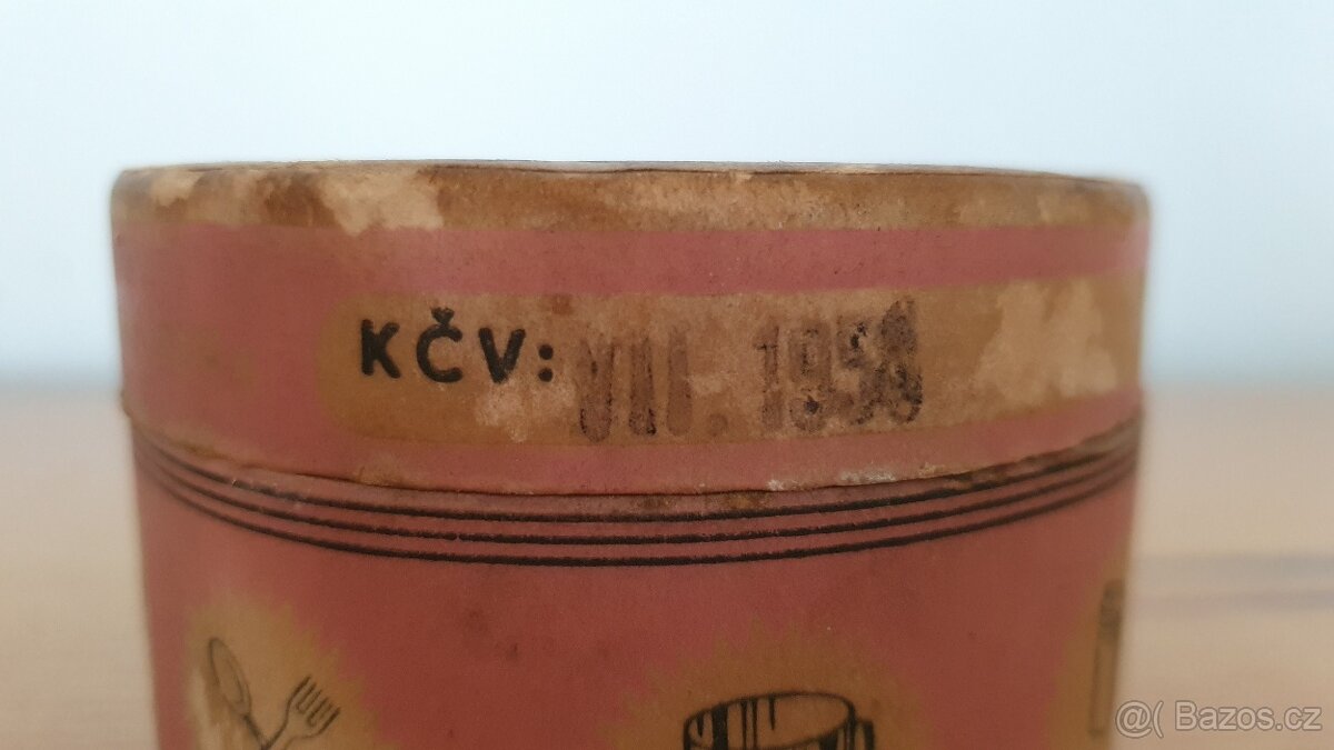 Helas starožitná papírová krabička - 6