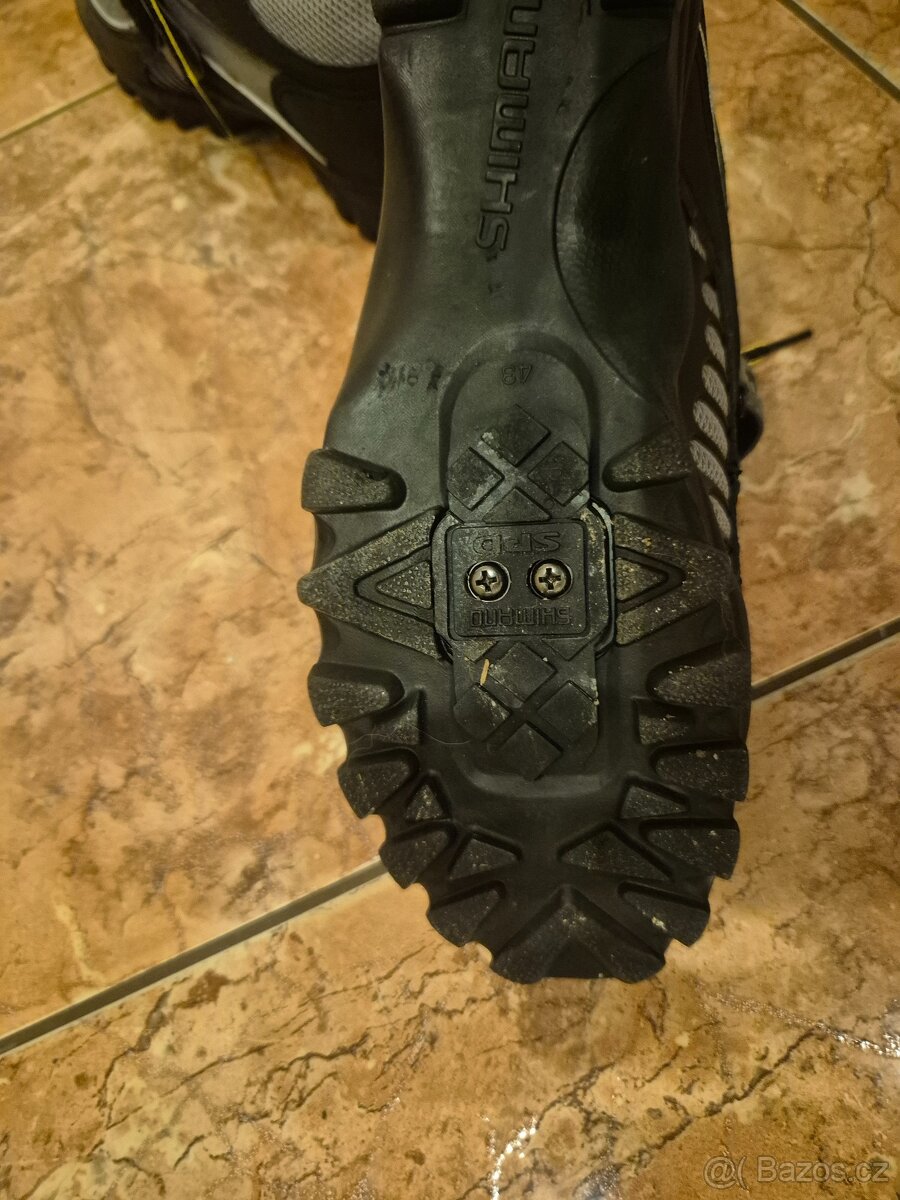 Cyklistické boty SPD Shimano vel. 43 - 6