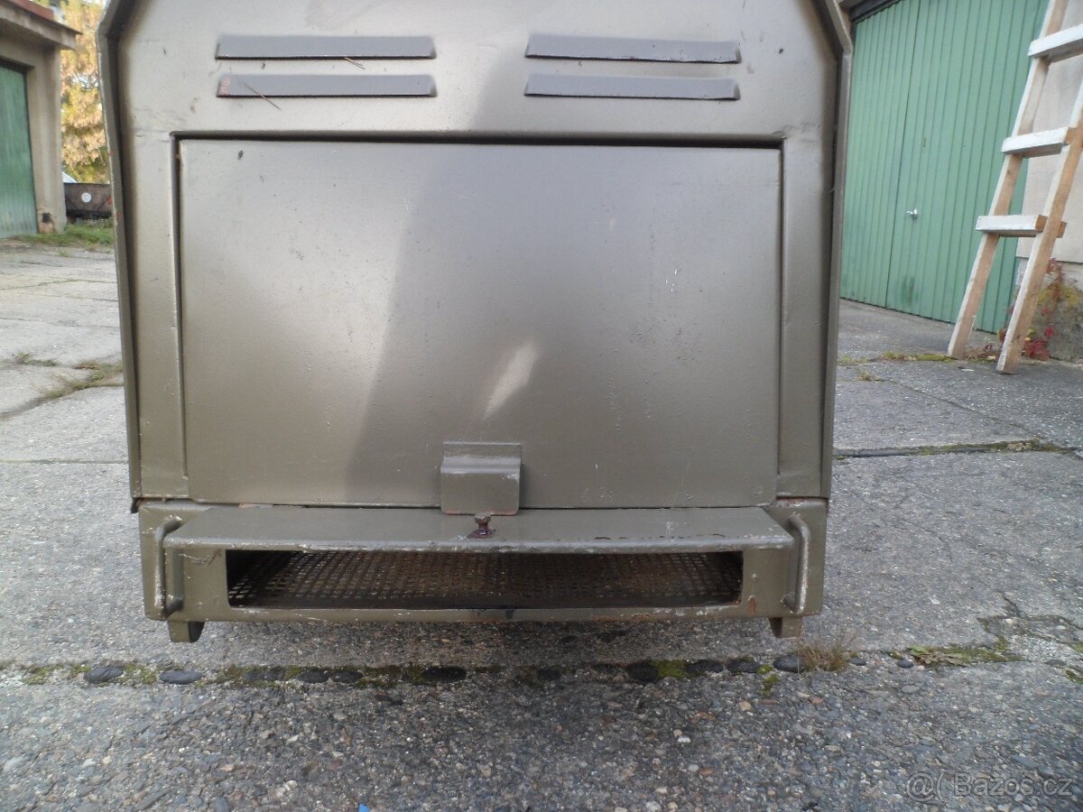 Vojenský startovací vozík - skříň s podvozkem bez baterií - 6