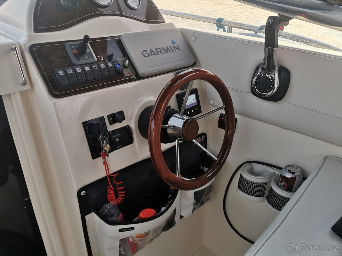 LOĎ ITALMAR, CABIN 23 + motor 225hp + dvouosí vlek - 6