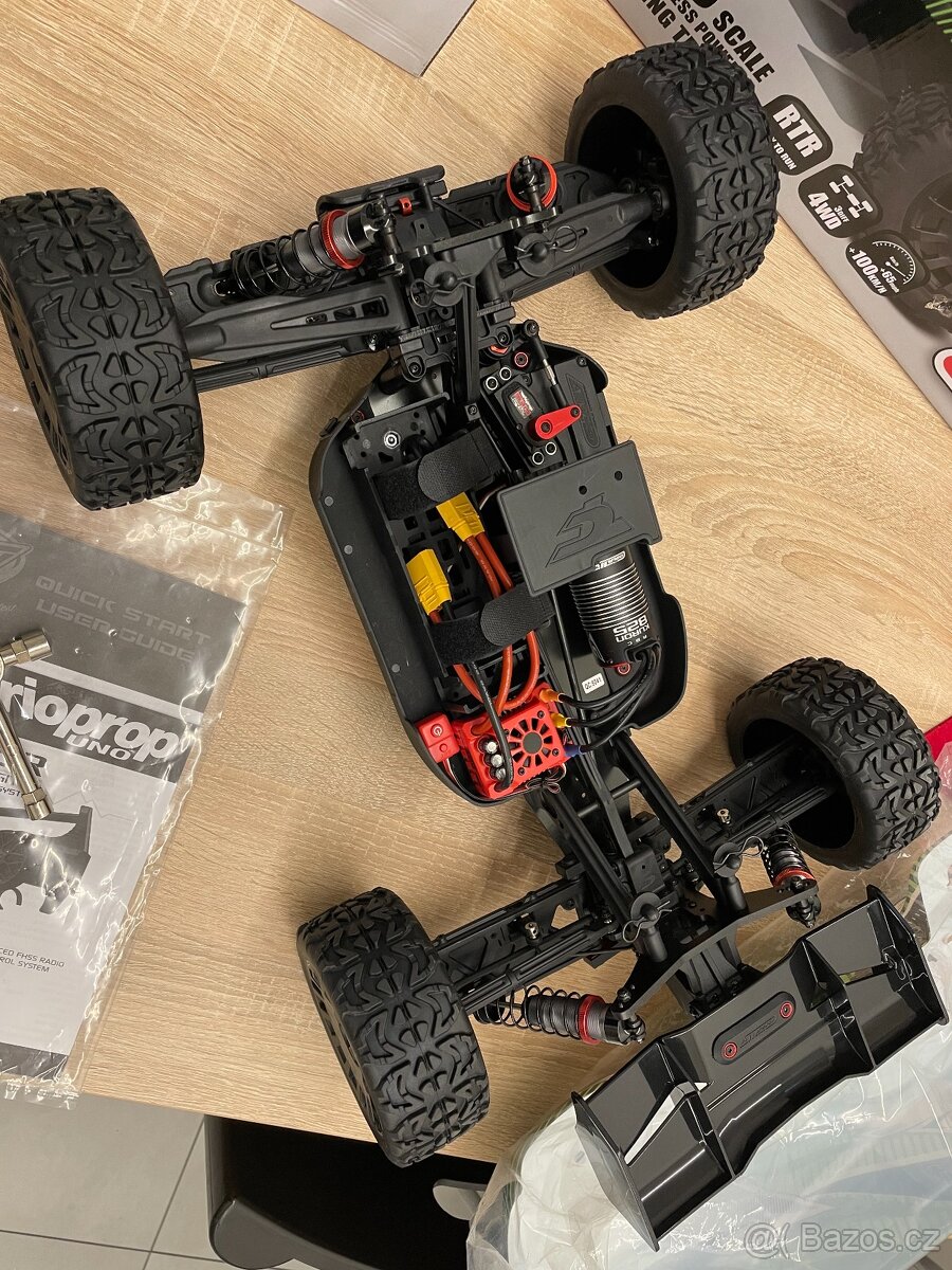 RC AUTO MURACO XP 6S - 1/8 Truggy 4WD - RTR - NOVÉ - 6