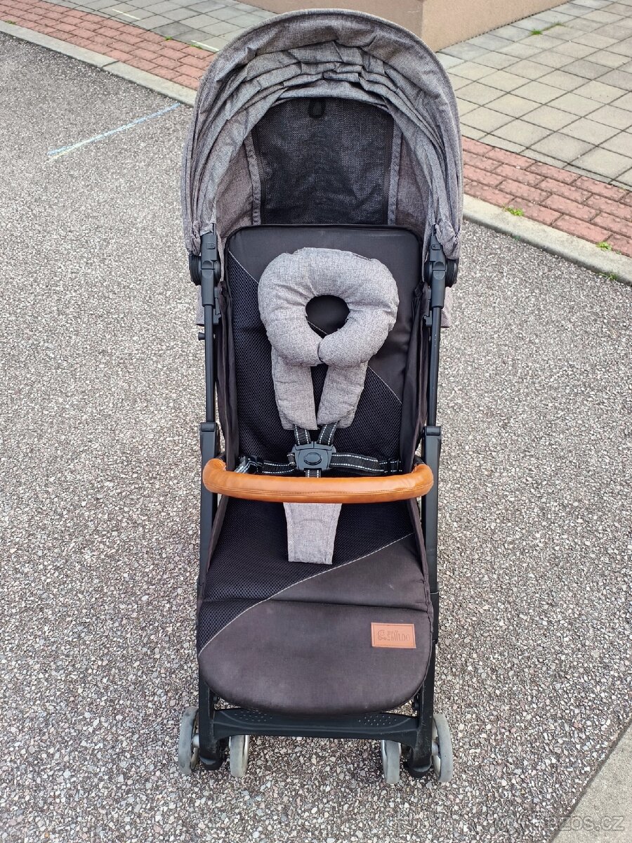 Kočárek gesslein Smiloo Cuby šedá - 6