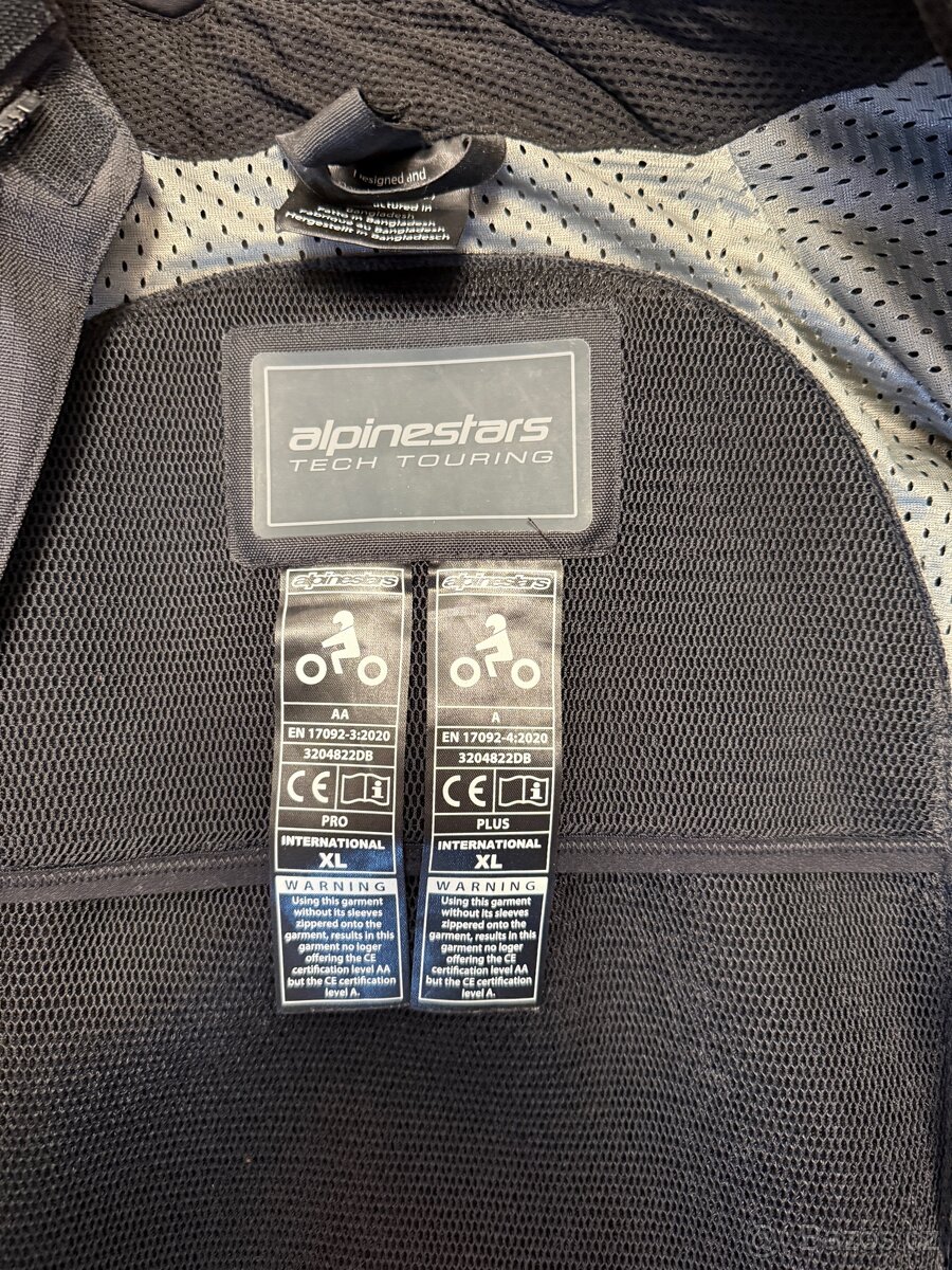 Bunda Alpinestars Halo Drystar černá - 6