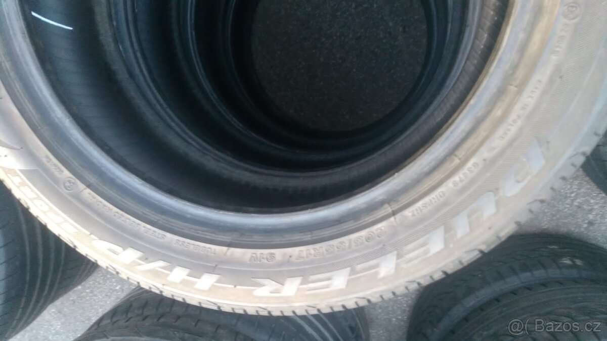 205/55/17 91v Bridgestone - letní pneu 4ks RunFlat - 6