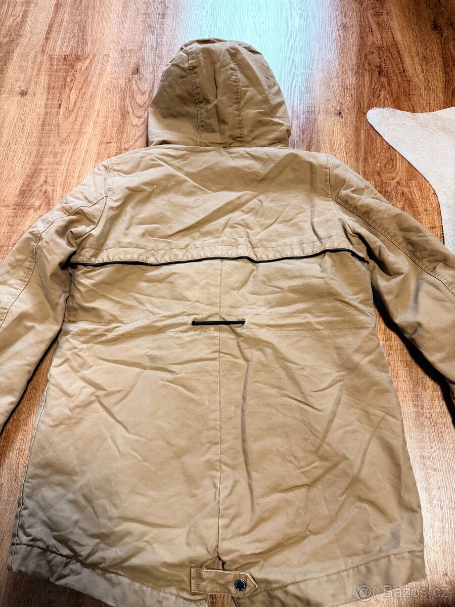Béžový kabát L/40 zn. C&A - 6