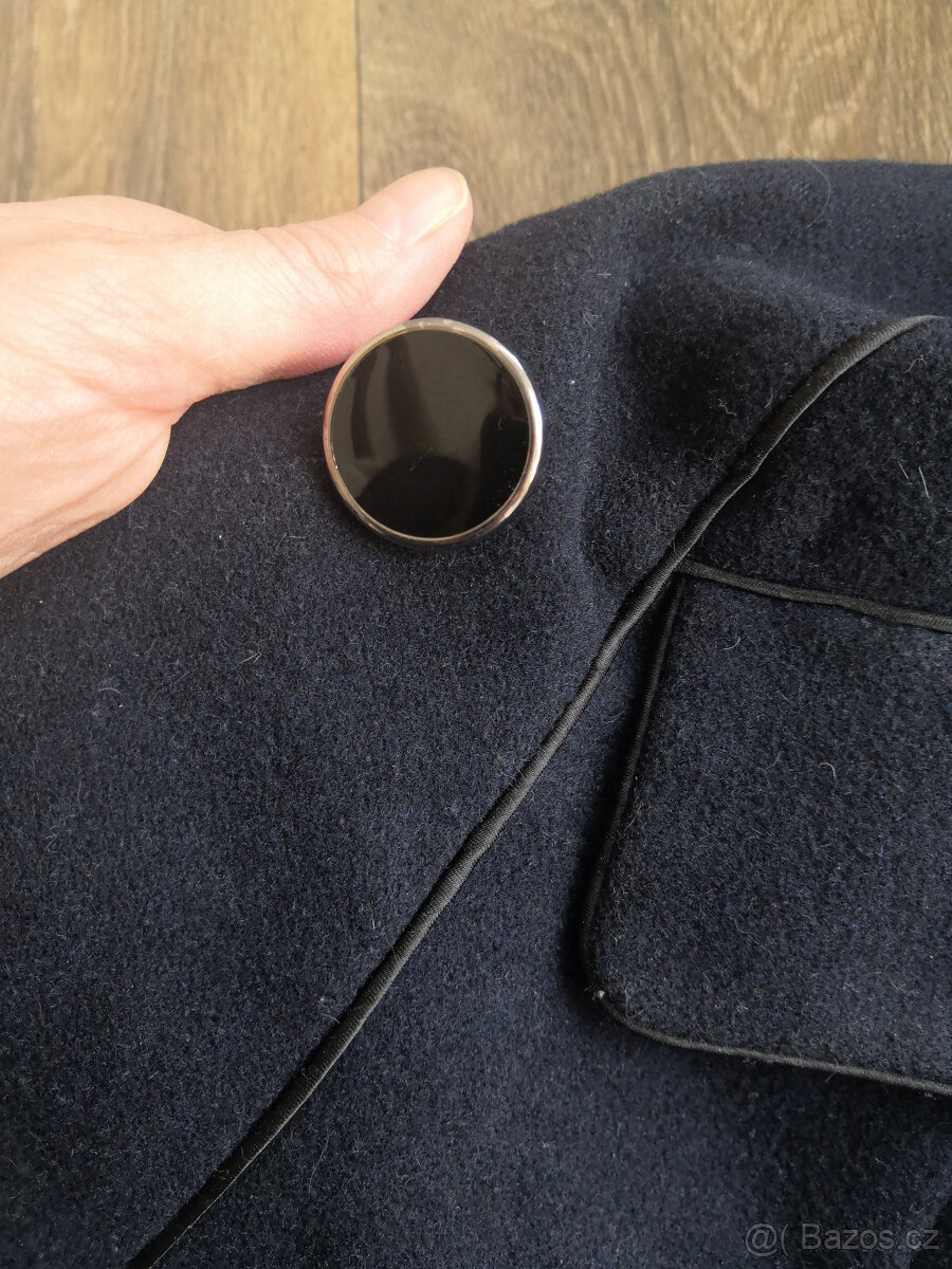 Elegantní vlněný kabát Warehouse - 6