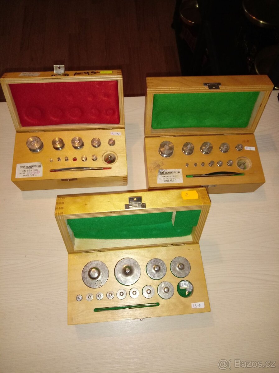 Laboratorní závaží sady - 6