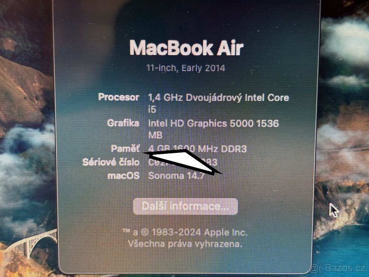 instalace NOVÝ OS MAC na staré modely apple od roku 2010 - 6