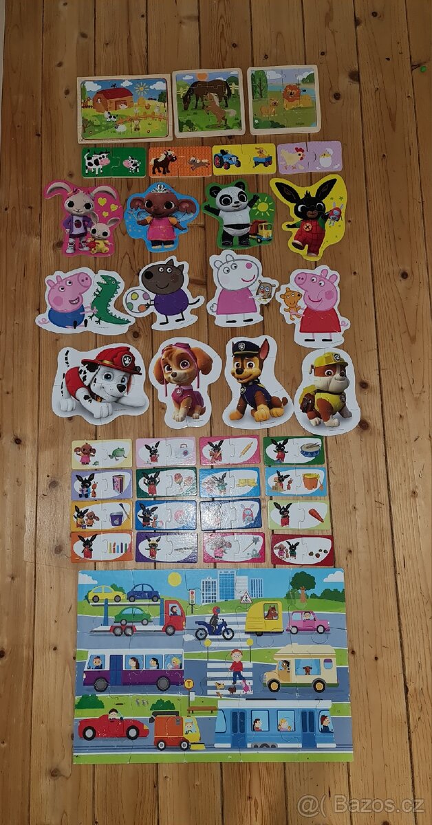 Hračky různé i nové auta,batohy,puzzle.... - 6