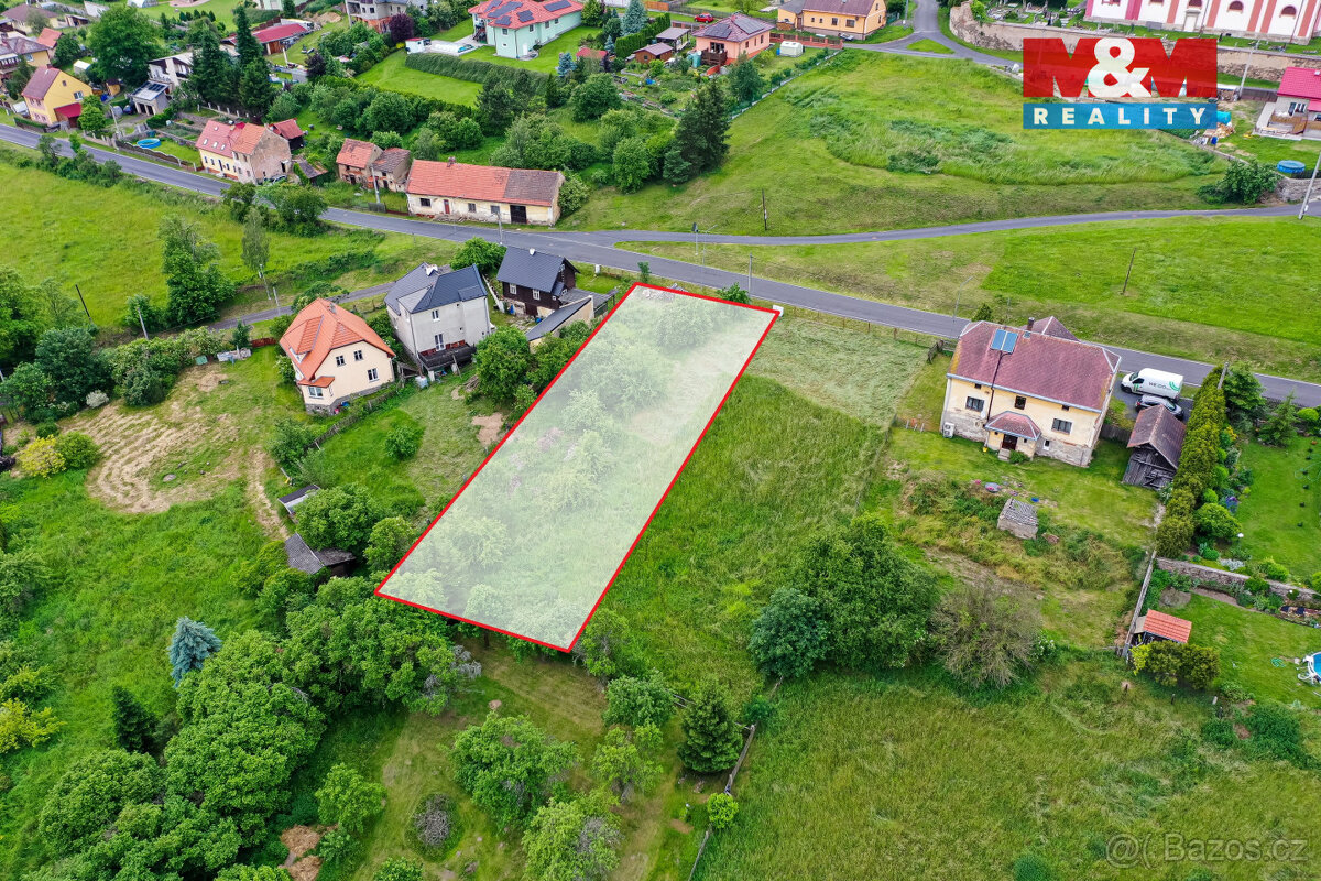 Prodej pozemku k bydlení, 1041 m², Chyše - 6