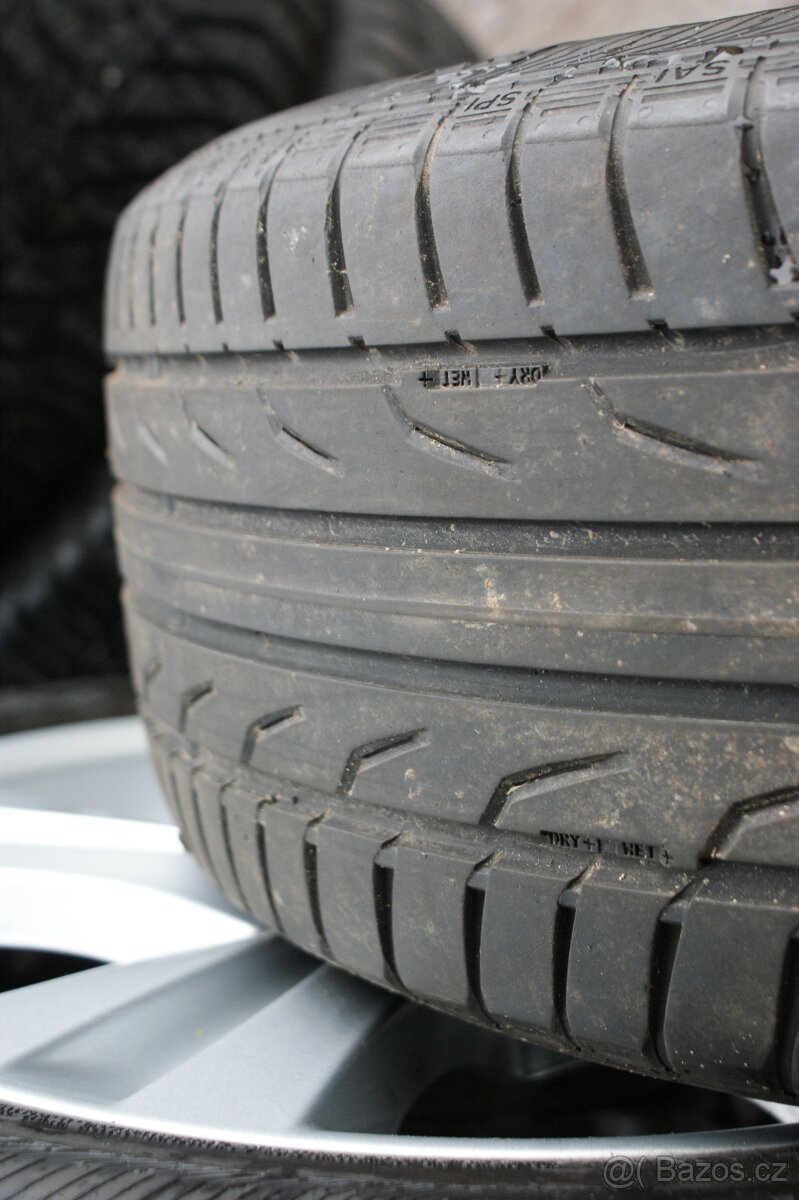 R16 alu kola originál BMW 5x120 případně take T5 T6 Opel - 6