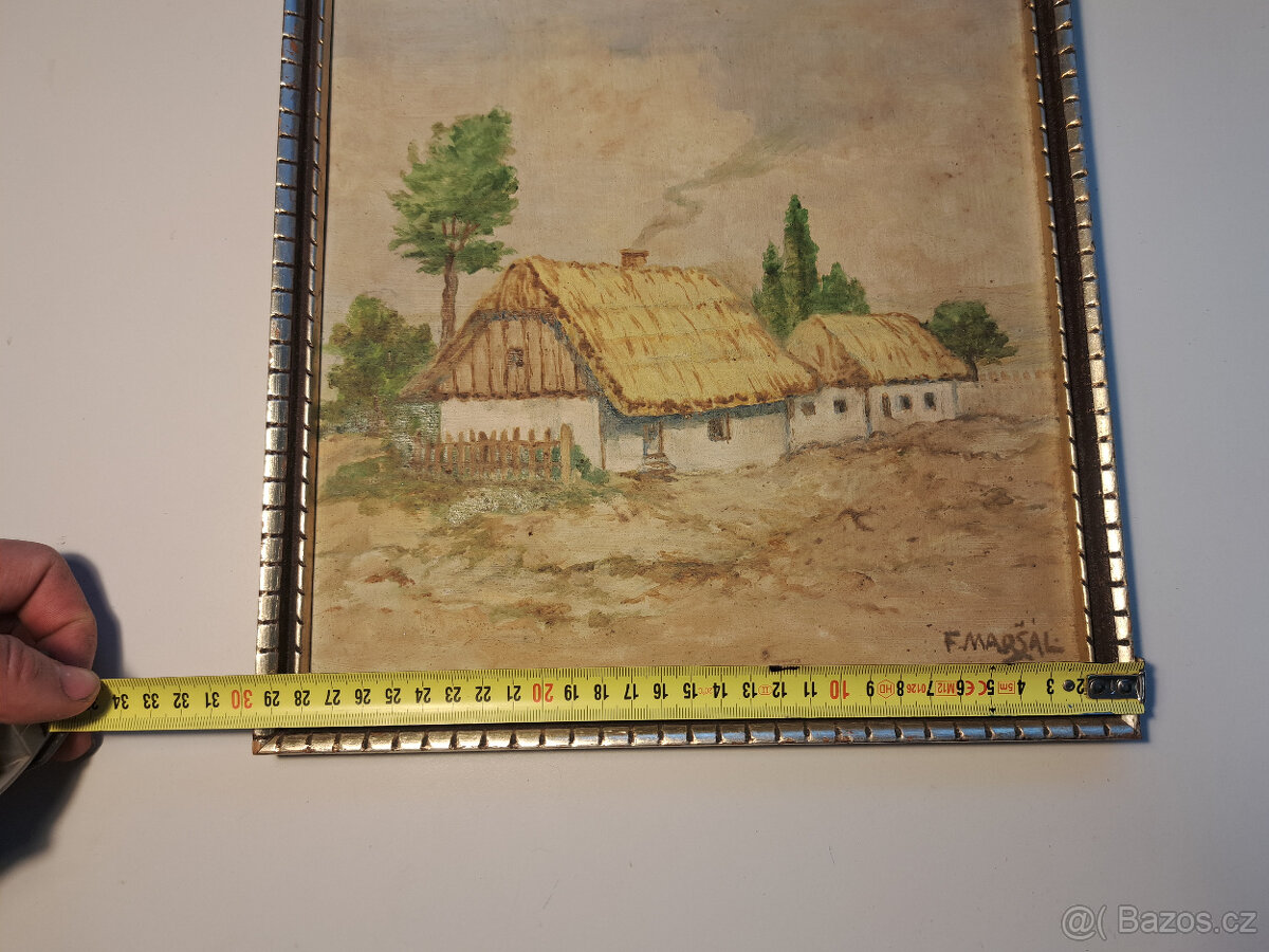 Starožitné obrazy s podpisama - 6