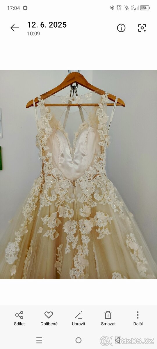 Plesové či svatební šaty - 6