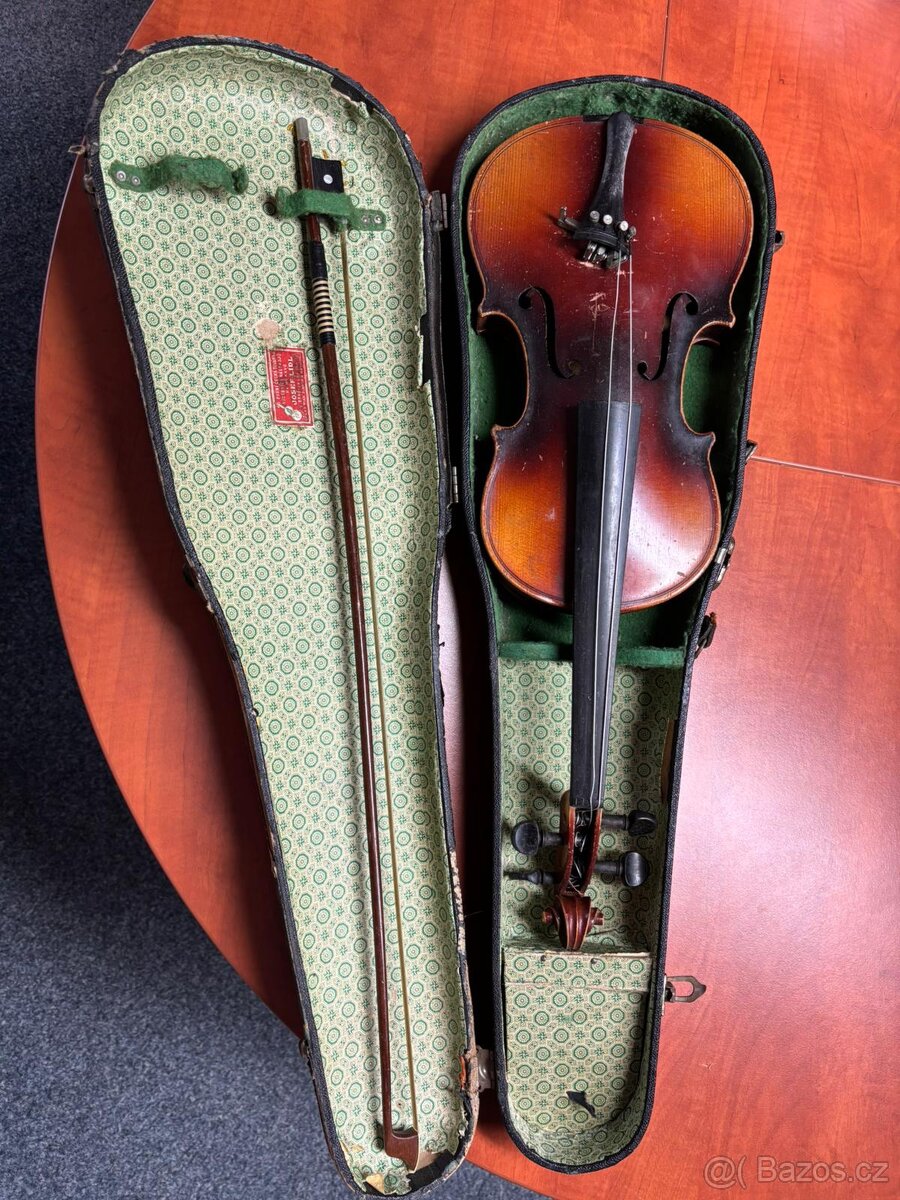 Staré housle Josef Lidl - 6