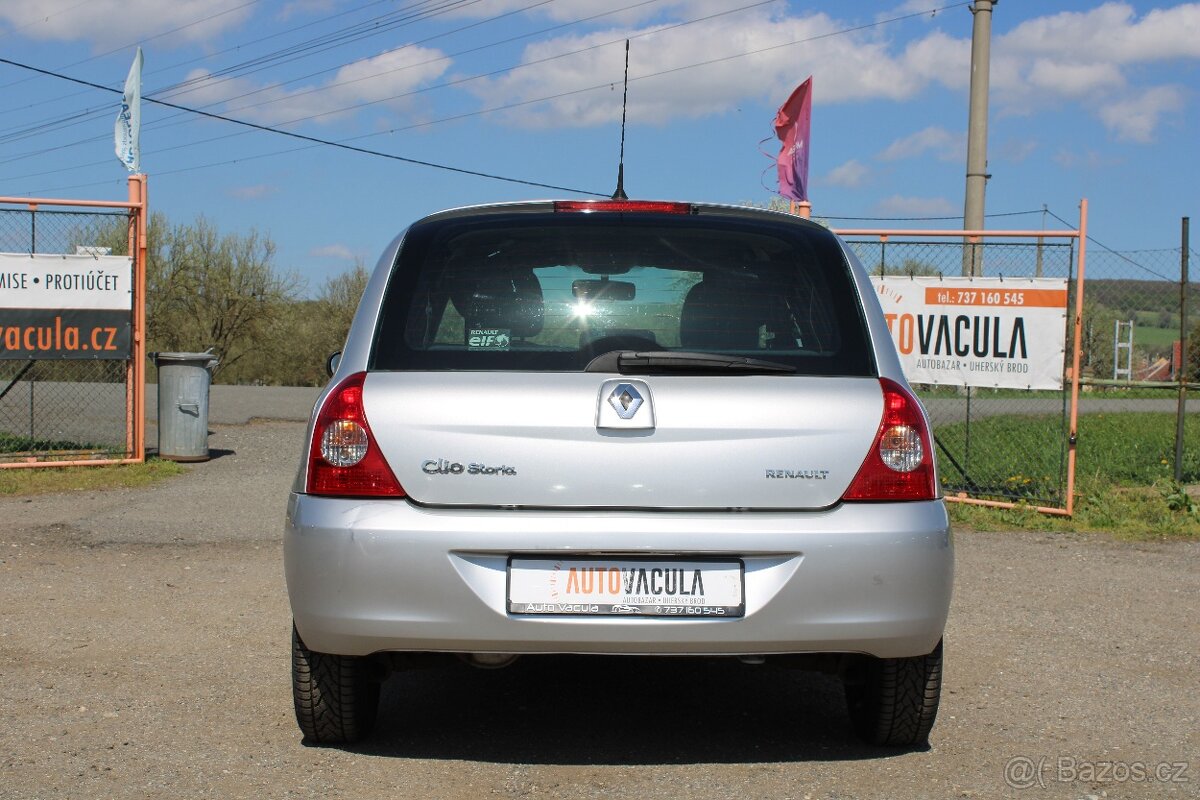 Renault Clio 1,2i 43KW, KLIMA, ČR, 102.871 km, r.v. 2006 - 6