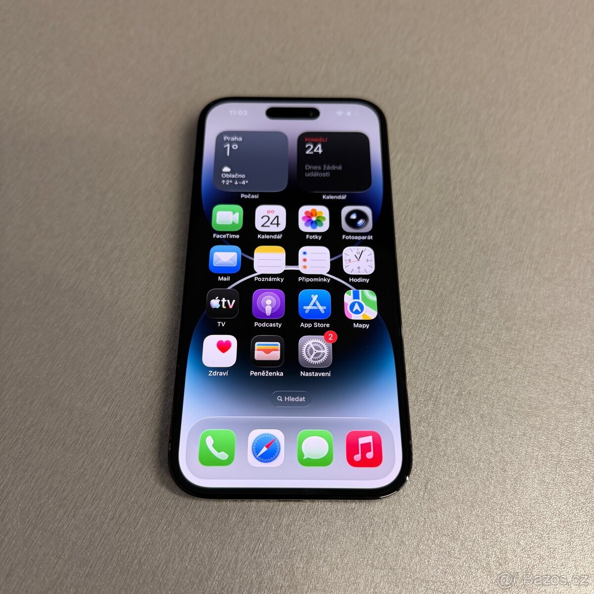 Jako nový iPhone 14 Pro 128GB černý, bez škrábance, záruka - 6