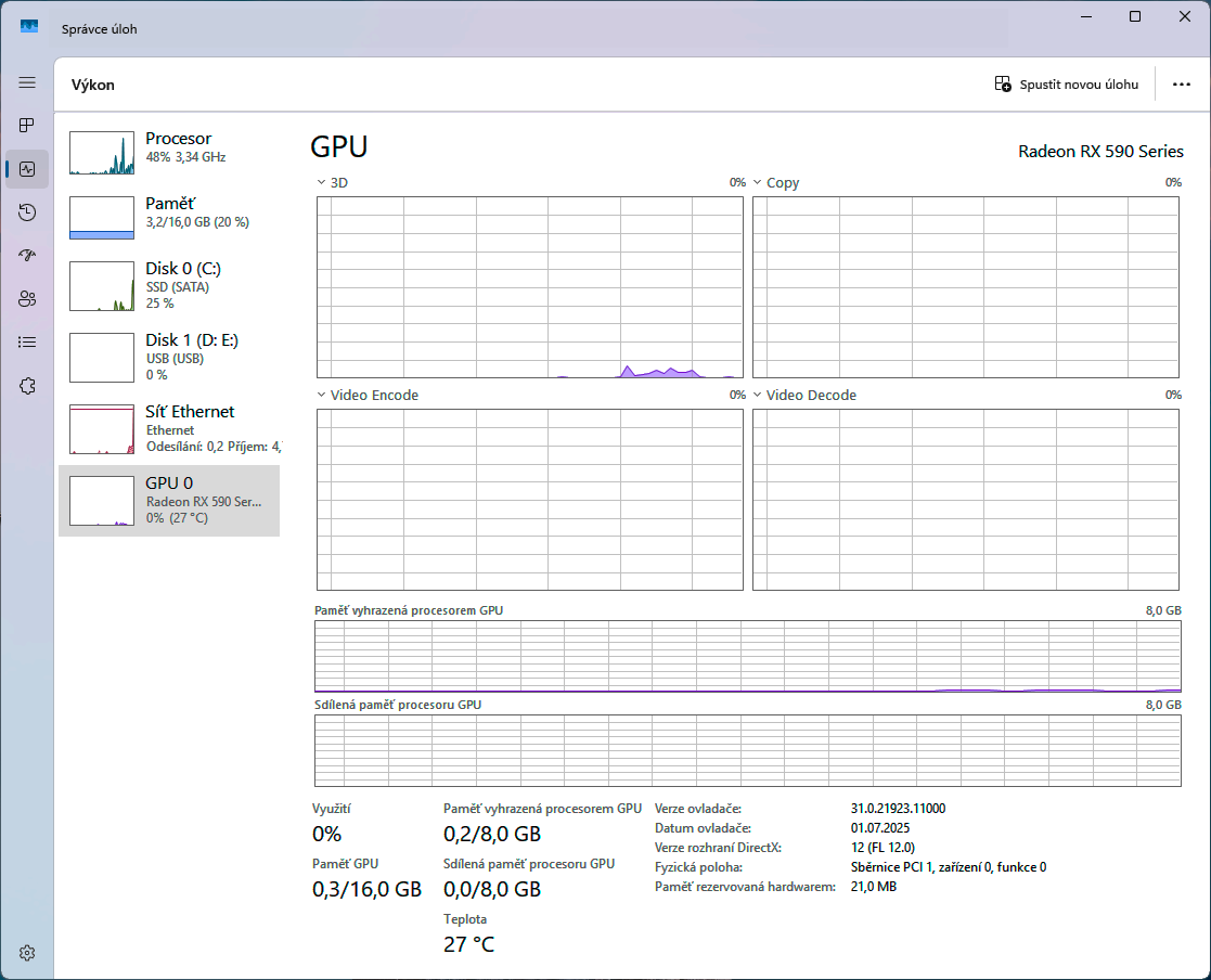Herní počítač s RX 590 -8GB NITRO+ Special Edition, Win 11 - 6