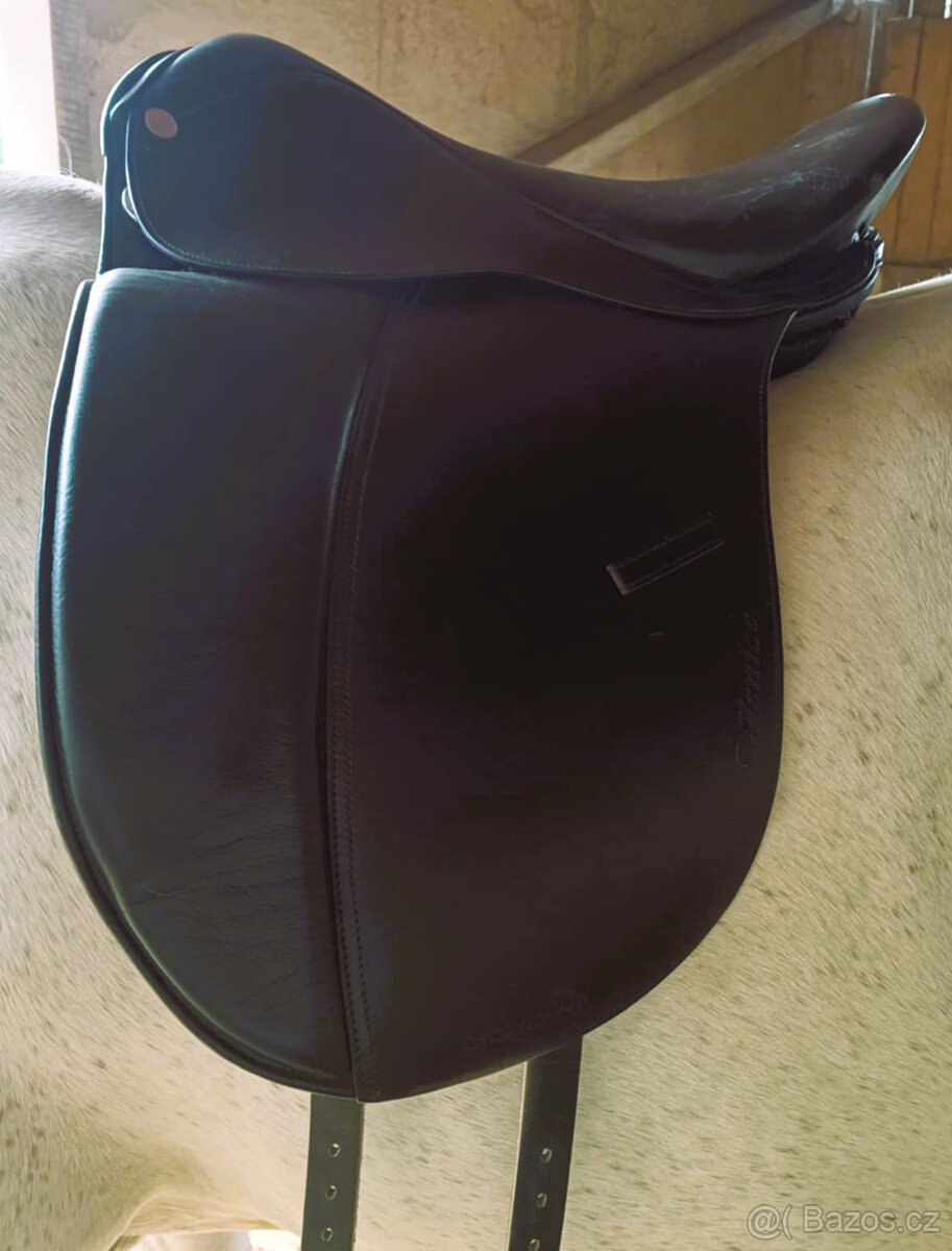 Drezurní sedlo s koženou kostrou 16.5-17posedlí - 6