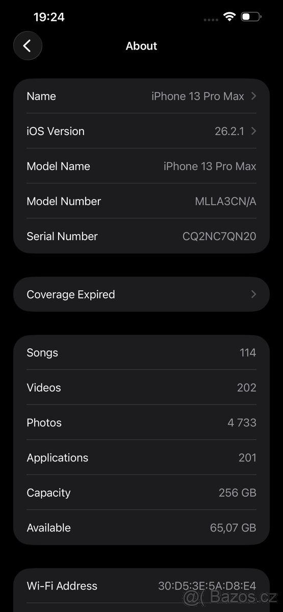 iPhone 13 Pro Max 256GB Graphite - 6