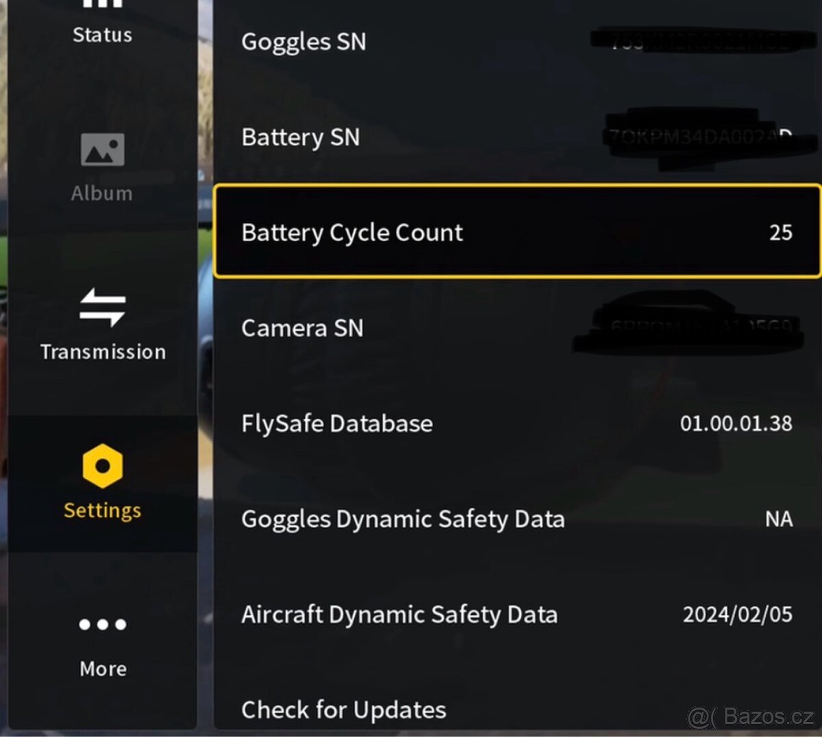 Dji baterie pro Dji avata 2 - 6