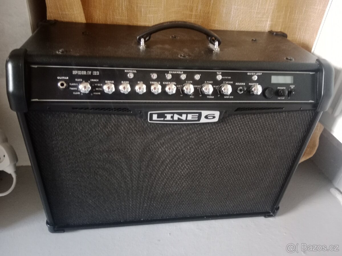 Kytarové modelingové kombo line6 spider iv 120w - 6