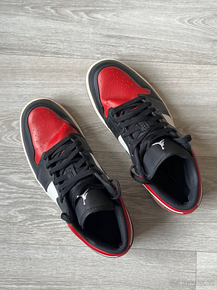 Air Jordan 1 low Bred toe EU 43 - 6