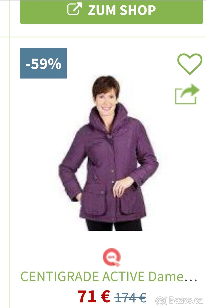 Dámska zimní bunda vel. 40 nová- Centigrade - 6