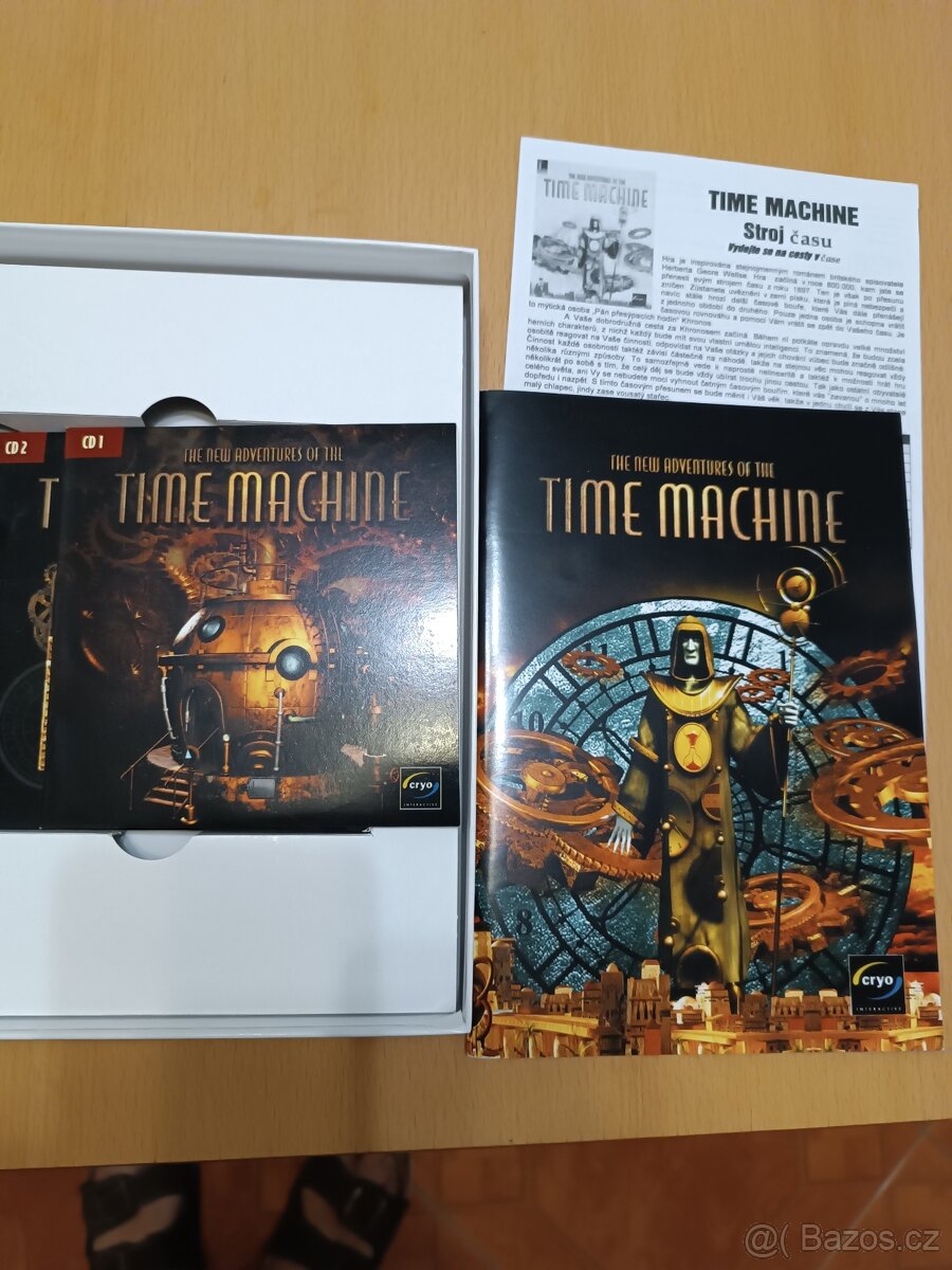 PC hra TIME MACHINE komplet, manuál CZ - 6
