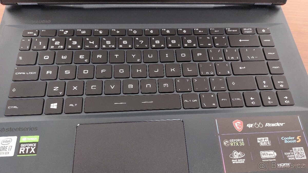 Špičkový herní notebook MSI GE66 Raider - 6