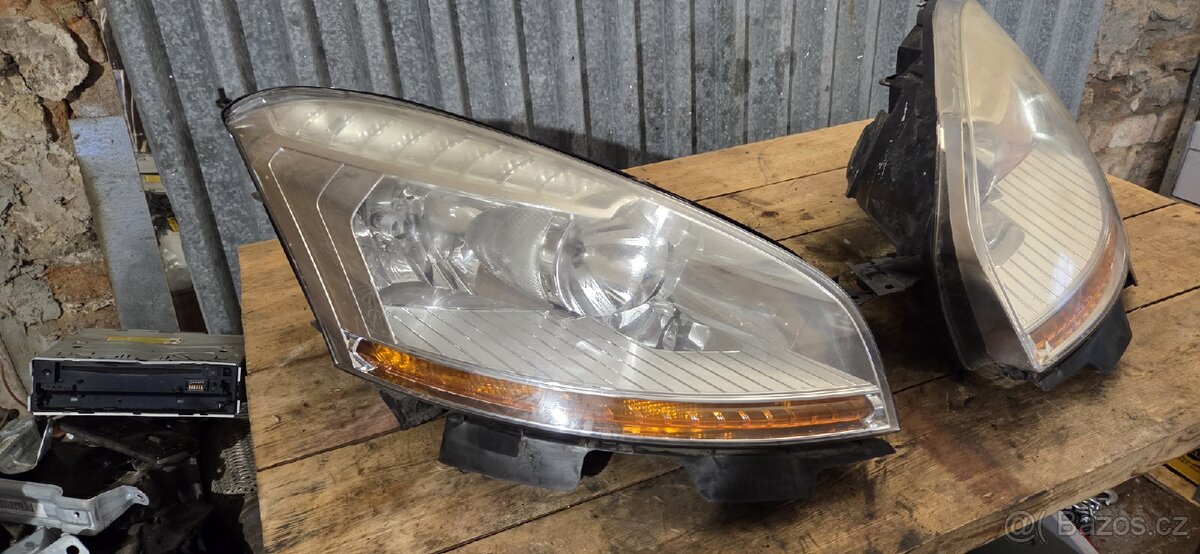 Citroën c4 přední světla, nárazník - 6