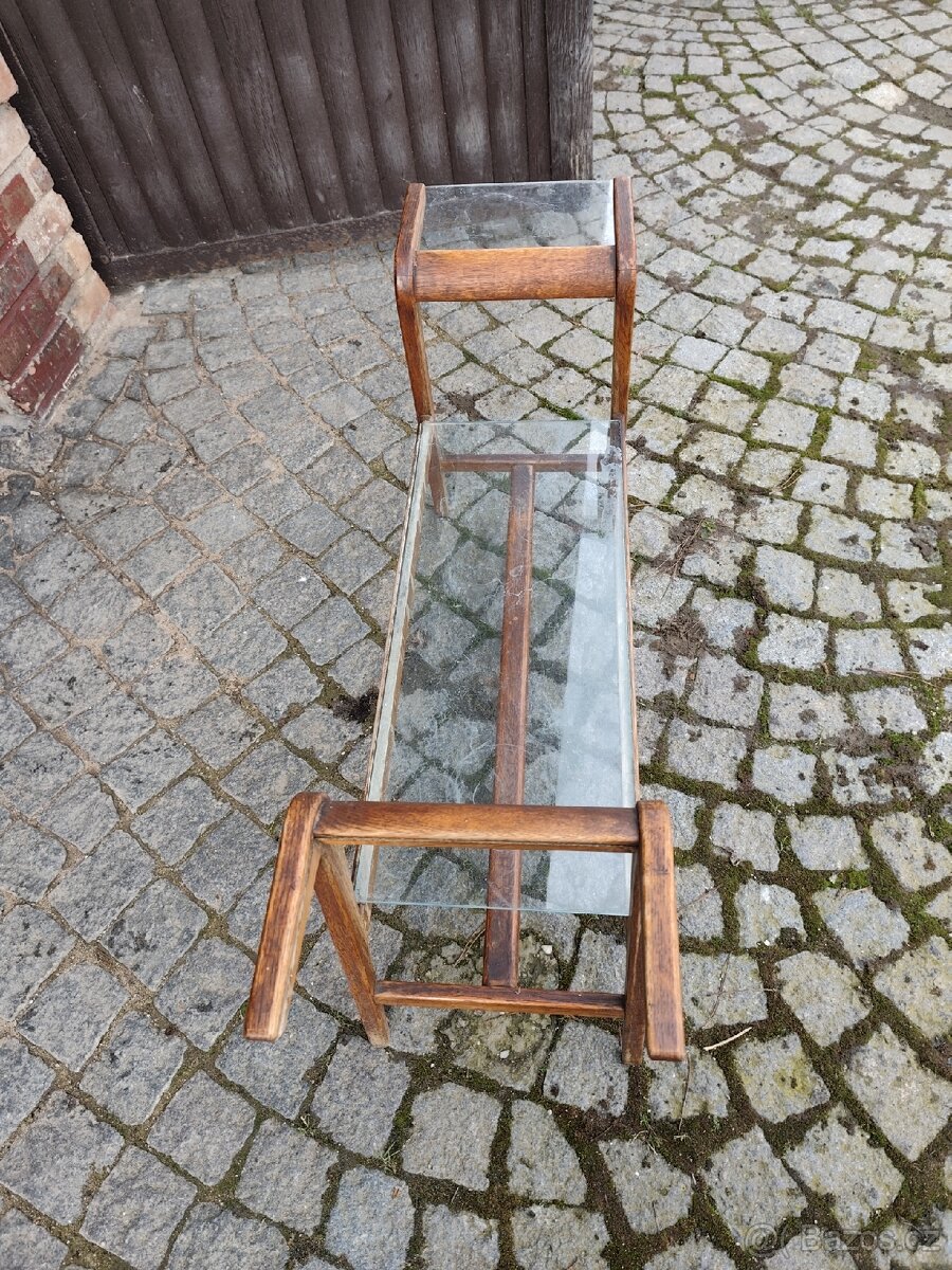 starý květinový stolek - 6