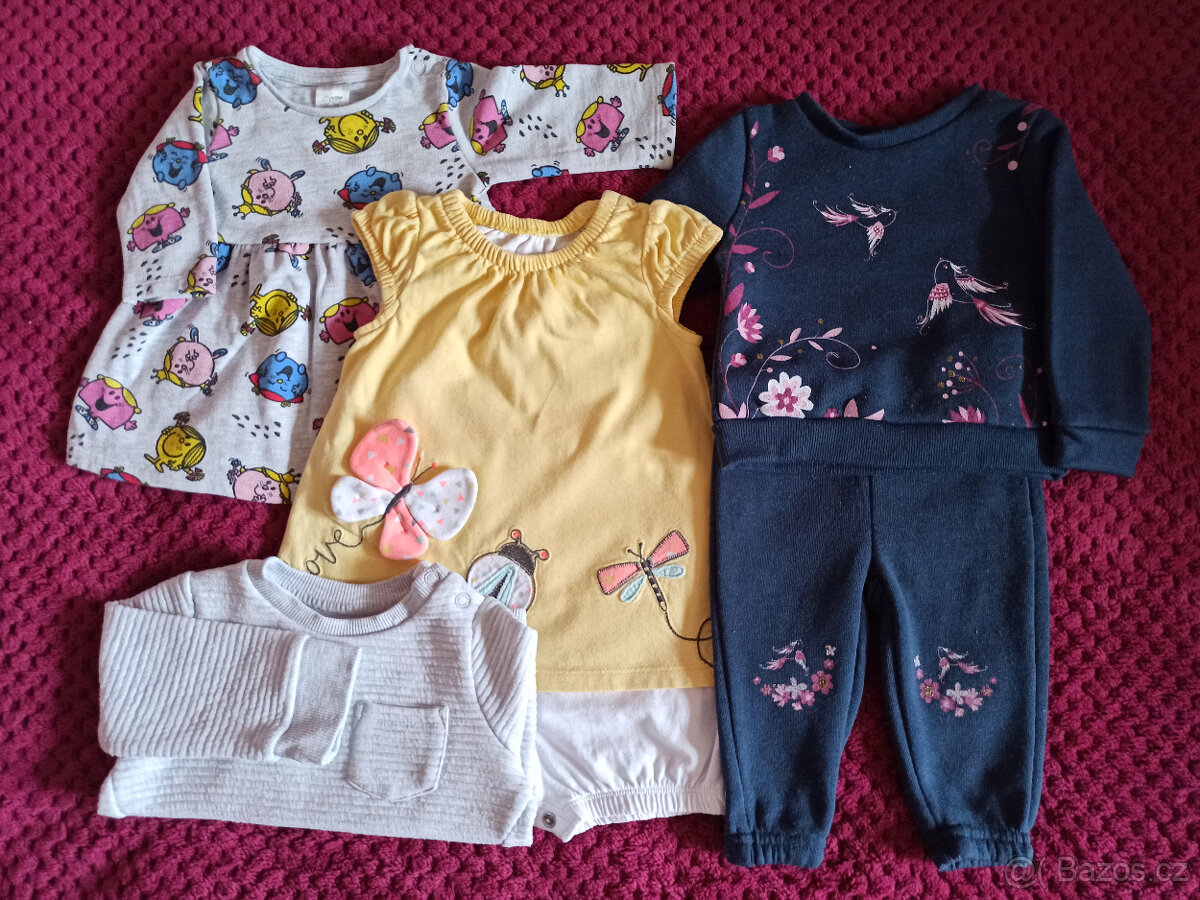 Oblečení na holčičku 62-68 - 6