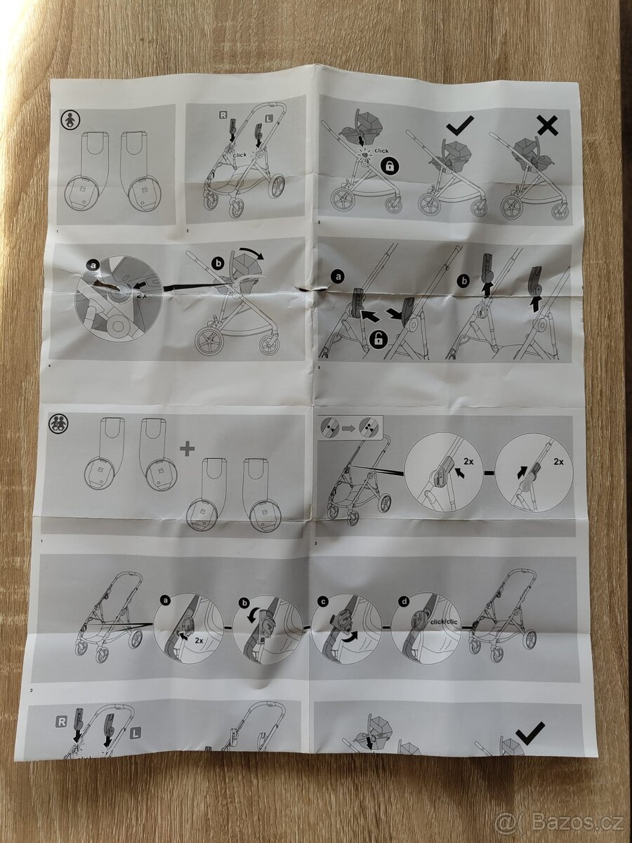 Adaptér pro autosedačku - Cybex Gazelle S - 6