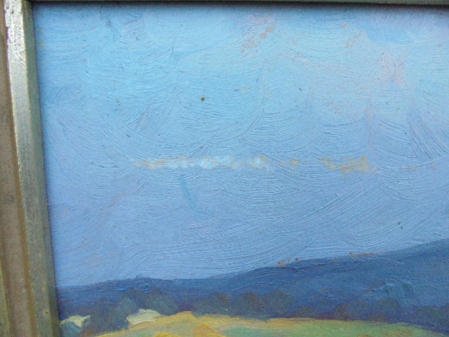 OBRAZ OLEJ NA KARTONU-JAROSLAV KASTNER - 6