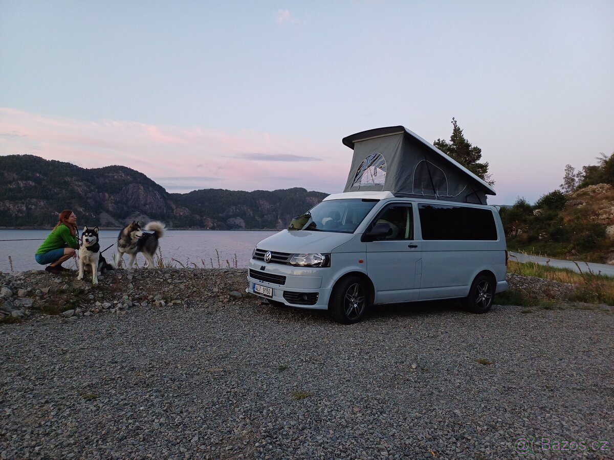 VW transporter T5 se zvedací střechou - 6