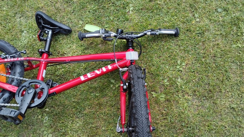 Dětské kolo Levit KOGO 20" Red pearl 2022 hezký stav - 6