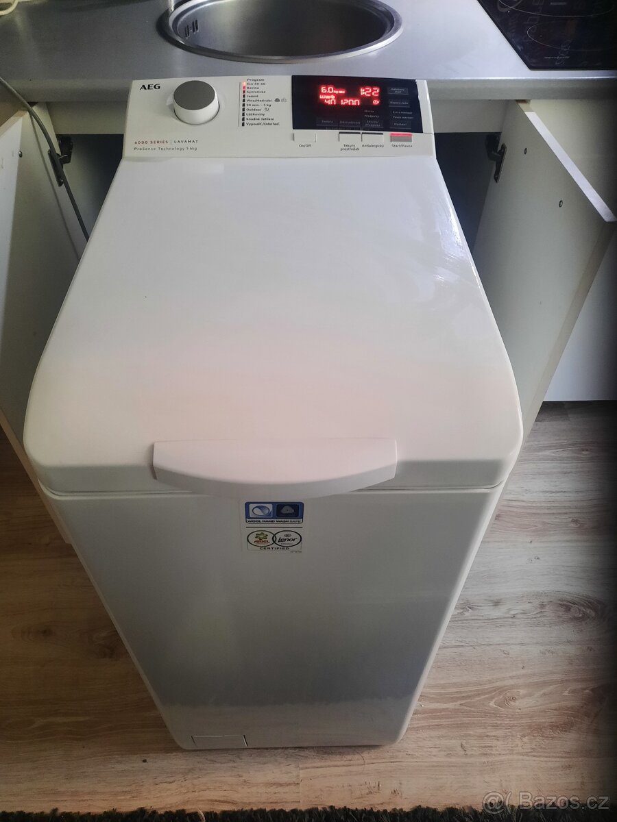 Pracka AEG úzká---mohu dovézt - 6