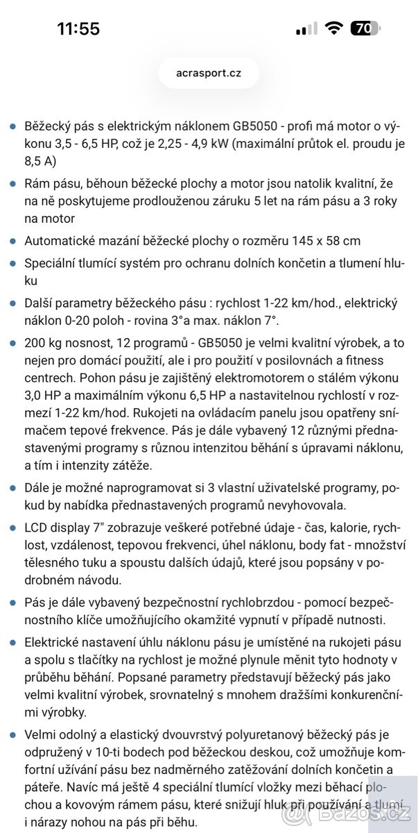 Běžecký pás - 6
