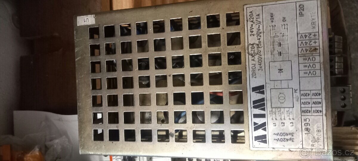 CNC Frezka TOS elektro součastky nahradni dily - 6