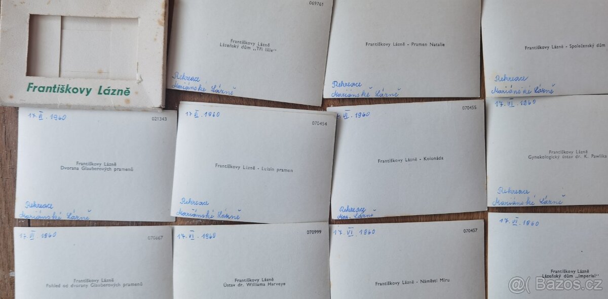 Leporelo, staré, pohlednice - 6