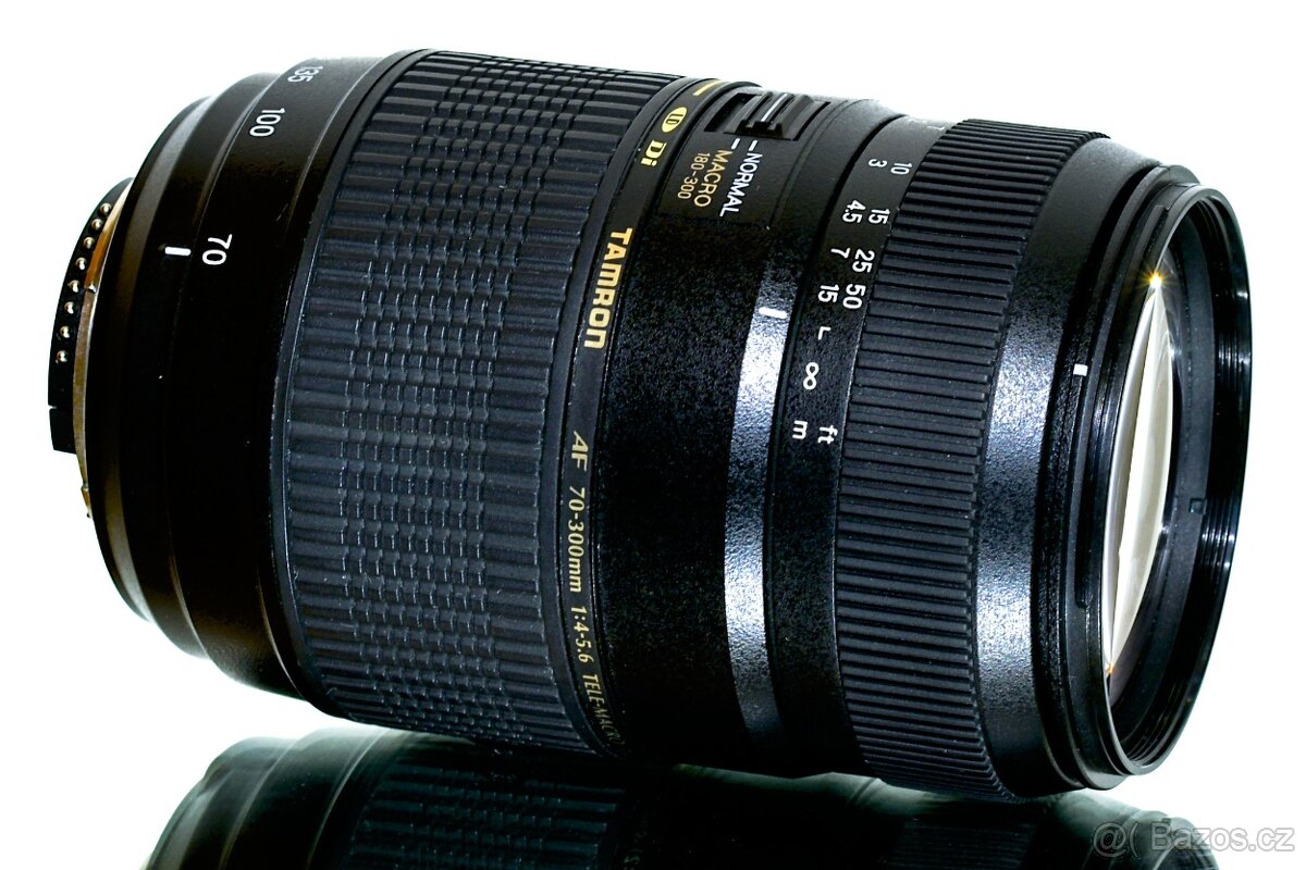 Nikon Tamron AF 70-300 DI LD Macro + UV Kenko 62mm - 6