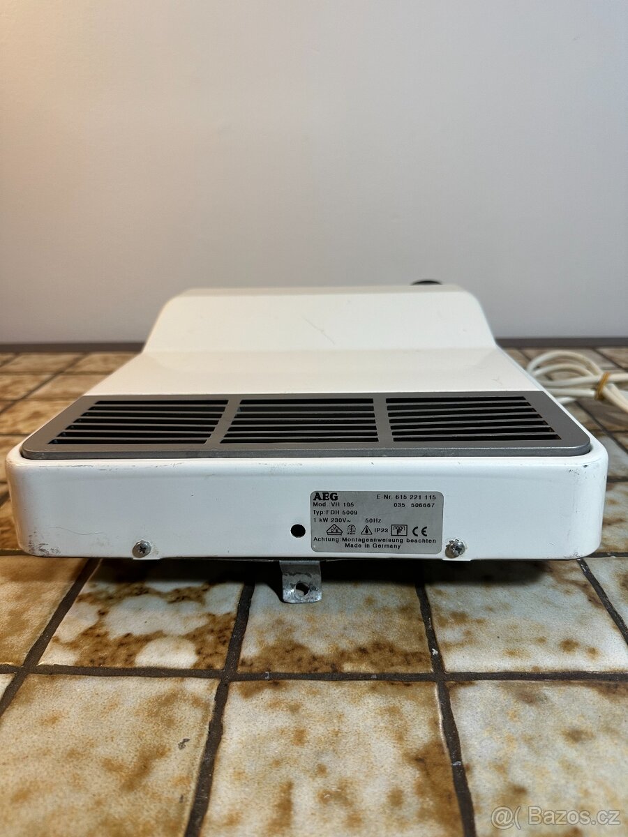 Nástěnný Konvektor / Ohřívač Vzduchu AEG FDH 5009 — Vyrobeno - 6