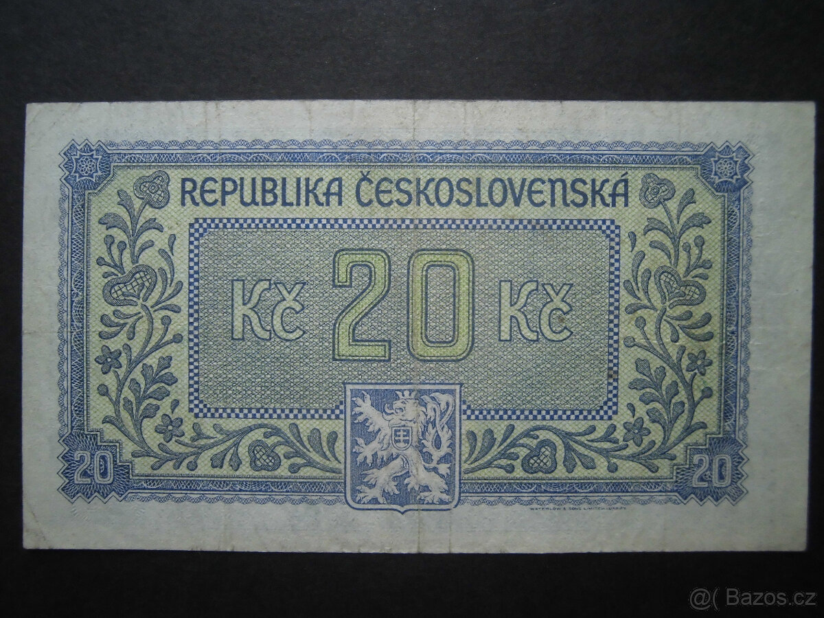 Státovky " Londýnské emise 1945 " - 6