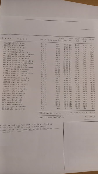 Prodám BARVY NA MALOVÁNÍ HEDVÁBÍ - 6